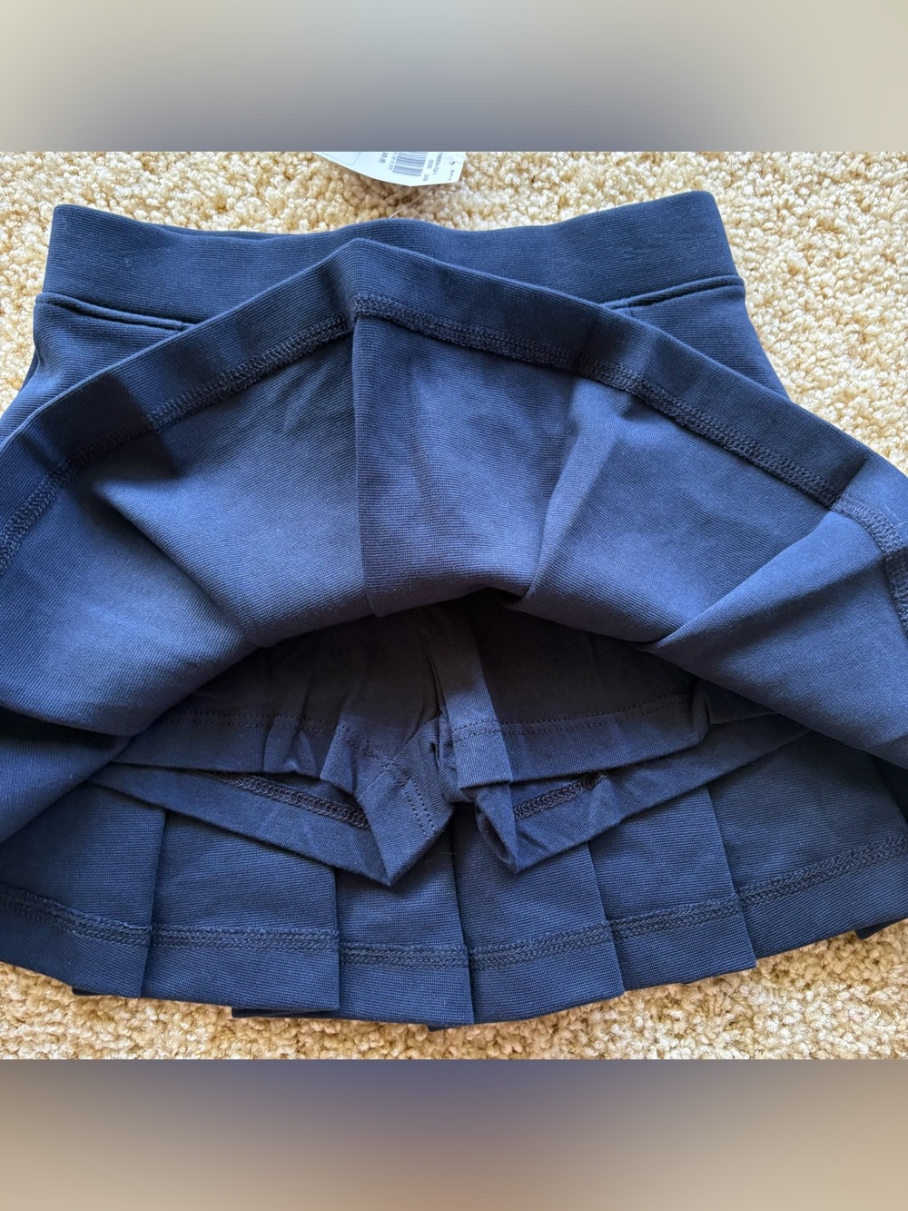 Old Navy Girls Pleated School Uniform Skort Navy XS 5 NWT - Picture 2 of 5